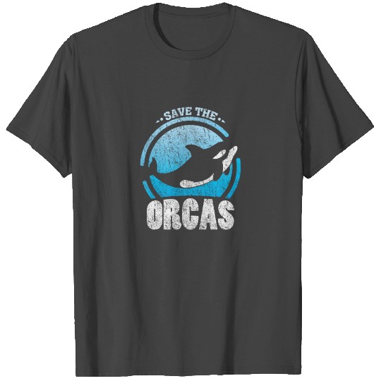 Orca sea dweller fish T Shirts