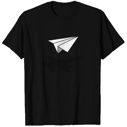 Paper Plane Fighter Jet T Shirts