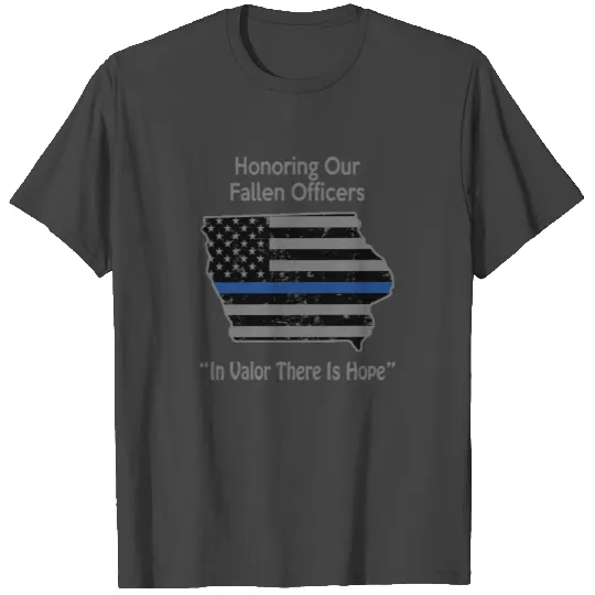 Iowa State Patrol State Police Gifts Police For T Shirts