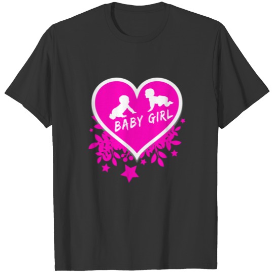 Baby Girl / Gift Babies Heart T Shirts
