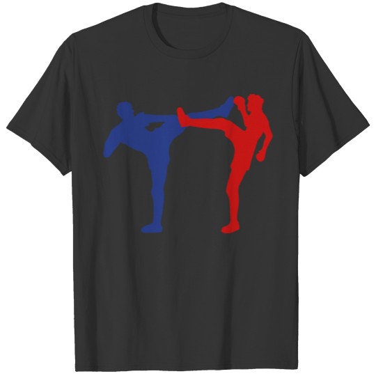 2 kickboxer kickboxing karate judo martial arts ki T-shirt