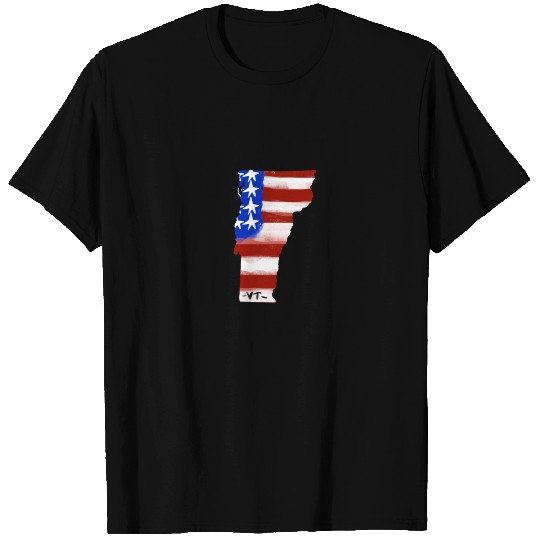 Vermont USA State Flag Pride Gift T Shirts