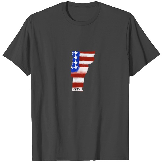 Vermont USA State Flag Pride Gift T Shirts