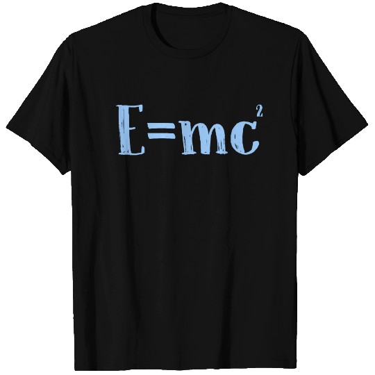 E=mc² - Albert Einstein - maths - mathematics T Shirts