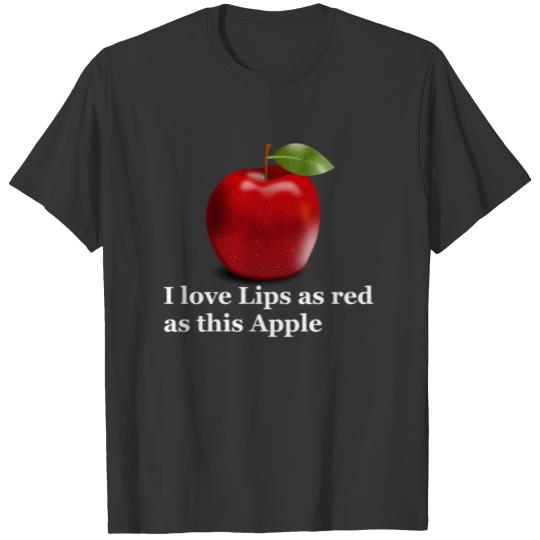 I Love lips Gift Idea T-shirt