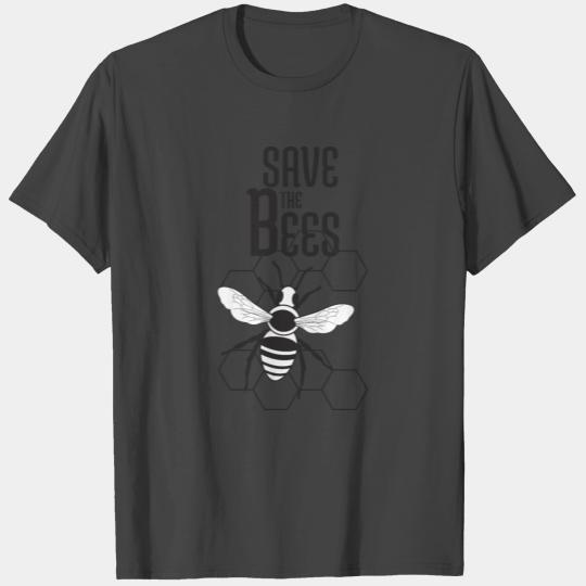Save the Bees bee insect honey animal beekeeping T Shirts