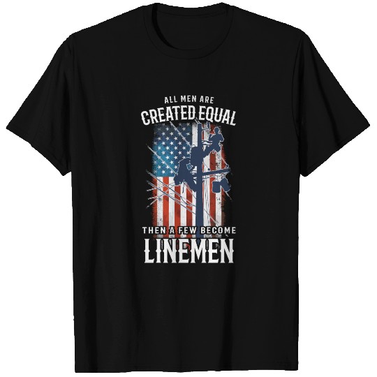 lineman T Shirts for men