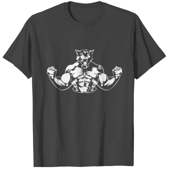 panther fitness gym beast T Shirts