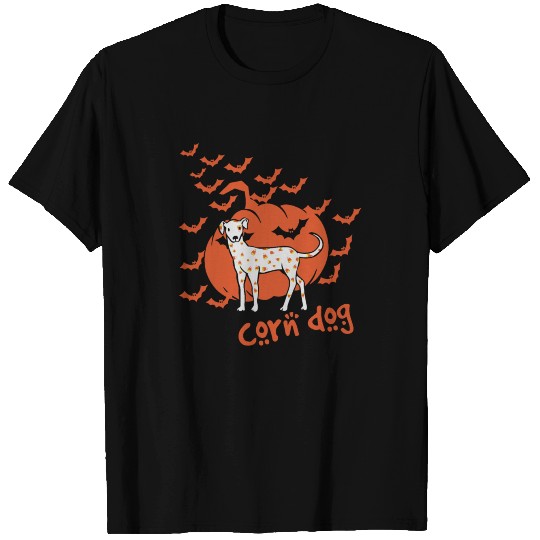 Grain Dog Corn Dog Halloween Design T Shirts