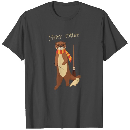 Hairy Otter Funny Harry Otter T Shirts