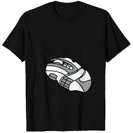 gamer maus computer computermaus klicken surfen sp T Shirts