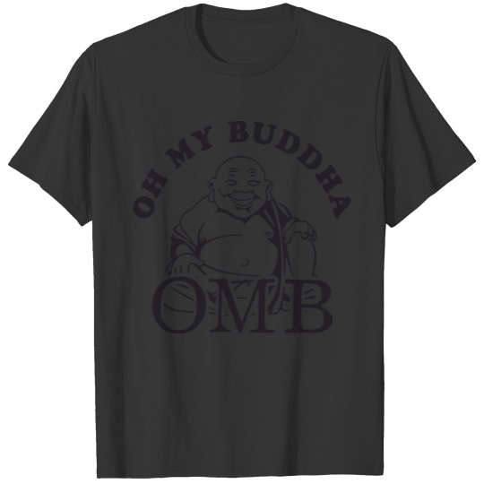Oh My Buddha T Shirts Funny Yoga T Shirts Saying Vin
