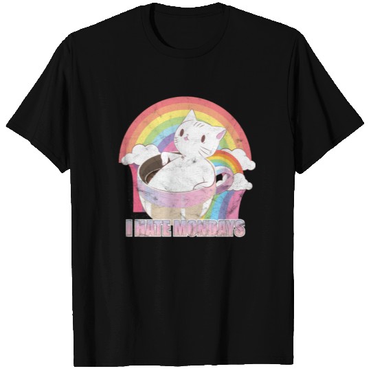 I Hate Mondays Coffee Cat T Shirts