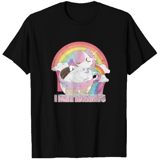 I Hate Mondays Unicorn Coffee T Shirts