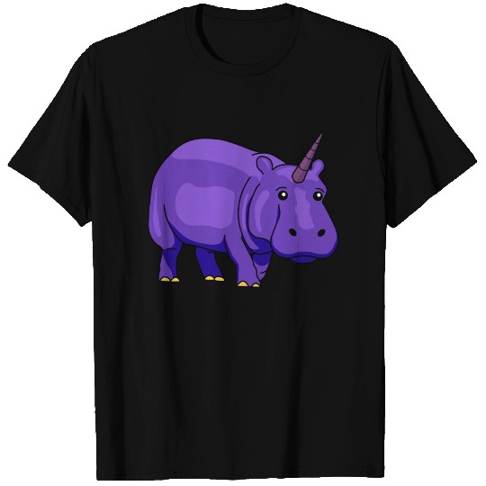 Hippo Unicorn Hippocorn African Safari Gift Idea T Shirts