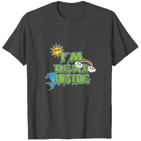 Sun Rainbow Dolphin depression Awareness T Shirts