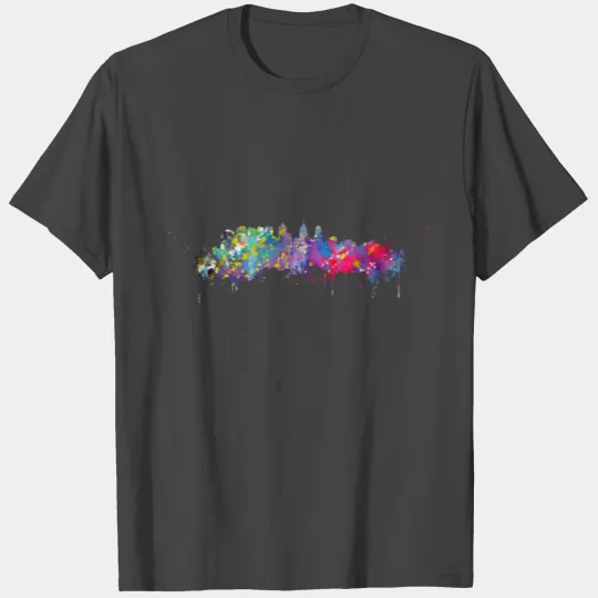 Philadelphia skyline T Shirts