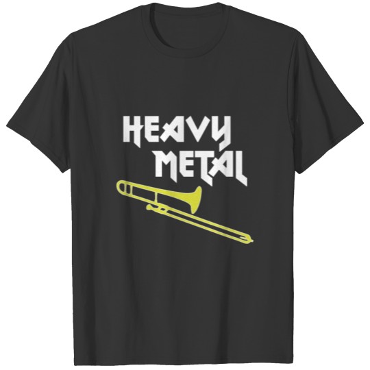 Funny trombone gift, Marching Band - Heavy Metal T Shirts