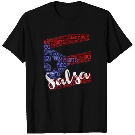 Salsa de Puerto Rico T Shirts