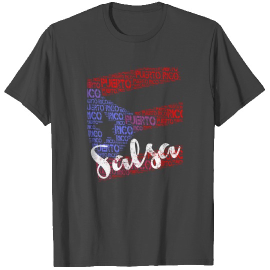 Salsa de Puerto Rico T Shirts