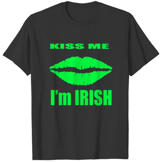 kiss me I'm irish T-shirt