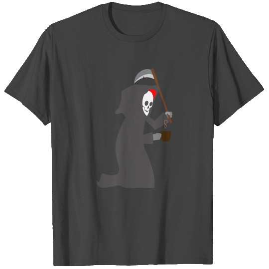 Grim Reaper Sensenmann Kaffee T Shirts