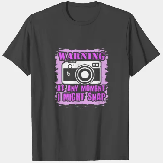 Photography Camera Illustration Photo Shoot Gift T Shirts