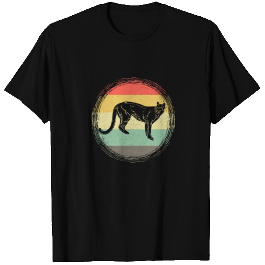 cougars big cat retro T Shirts