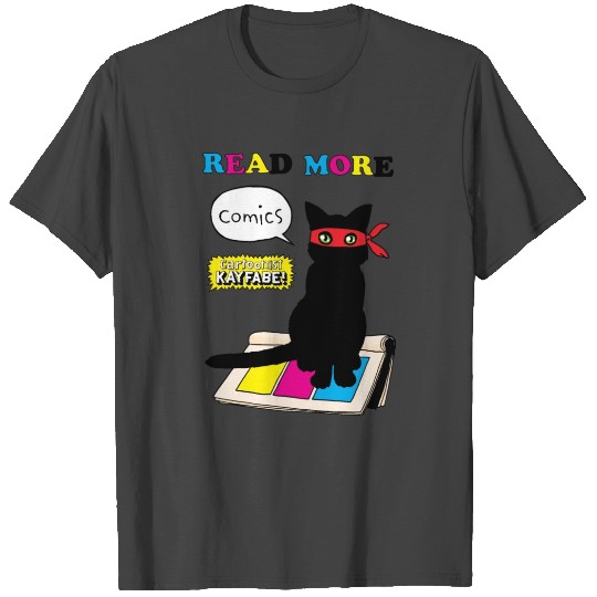 Read More Comics Ninja Cat T Shirts
