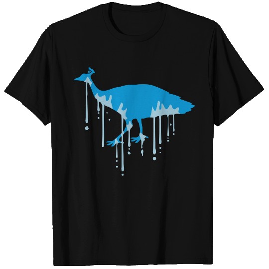 wet melting ice graffiti drops drop blob color spl T Shirts