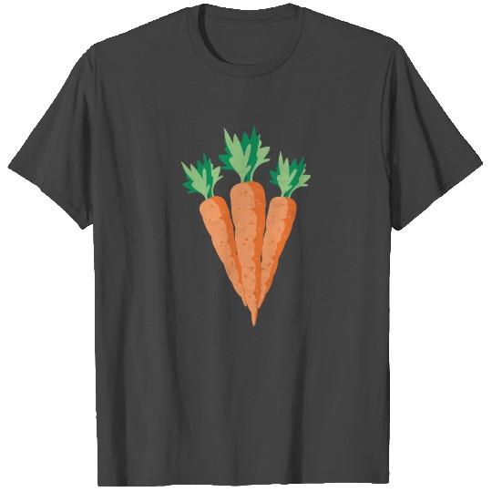 Carrot vegetarian Vegan Garden Framer T Shirts