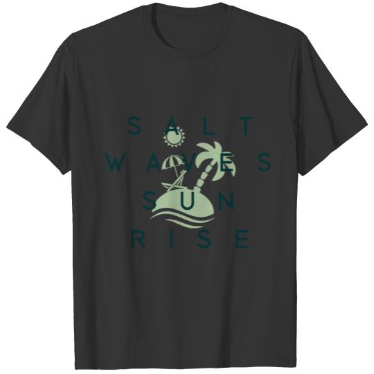 Salt Waves Sunrise T-shirt