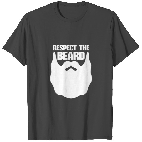 Respect The Beard Hipster Cool Manly Movember Gift T Shirts