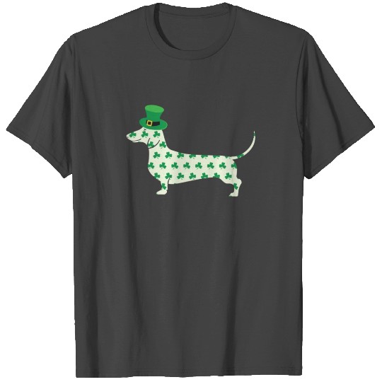 St. Patricks Day Dachshund Weiner Dog T Shirts