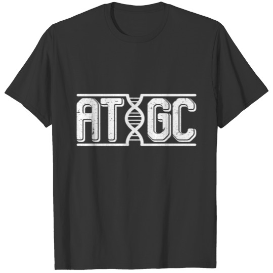 ATGC DNA Biology Science Nerd Geek Student Gift T Shirts