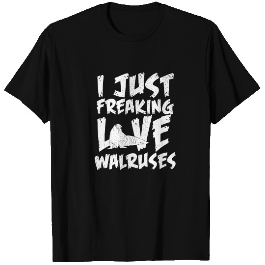 Walrus marine animal love T Shirts