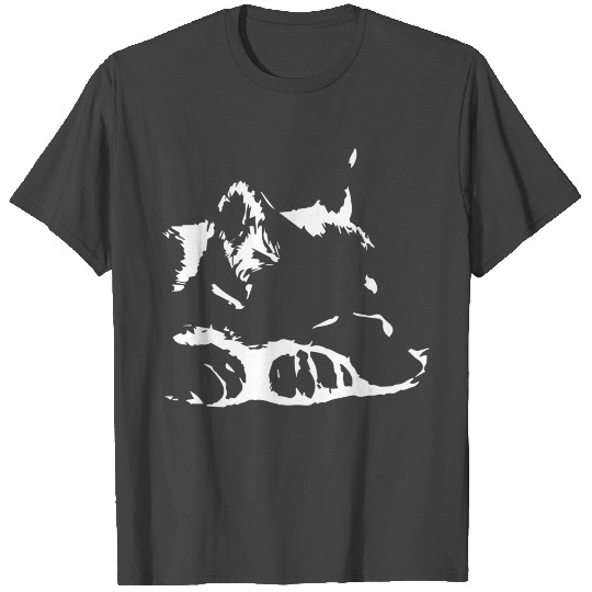 Sweet cat kitten Maine Coon cat friend T Shirts