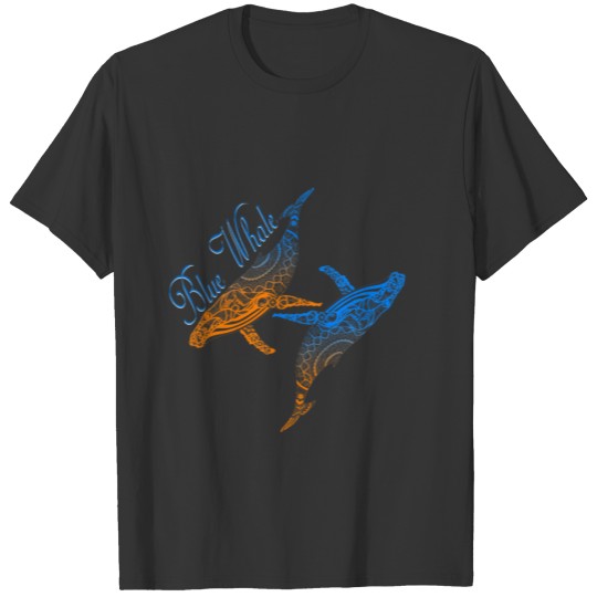 Blue Whale 05 T-shirt