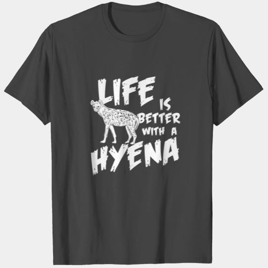 Hyena animal life T Shirts