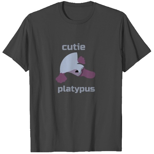 Cutie Platypus for Men, Women and Kids T Shirts