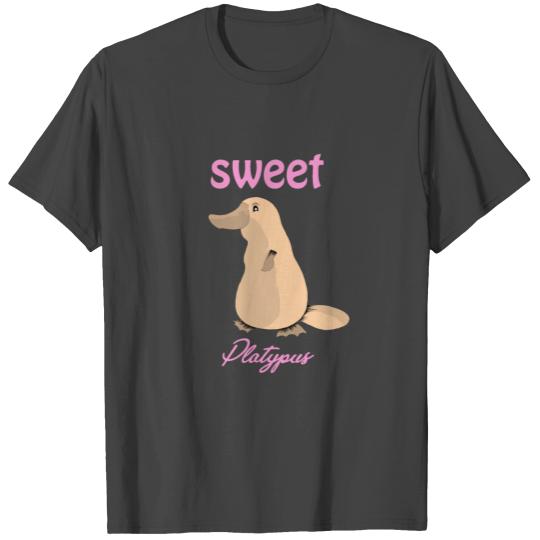 Sweet Platypus for Men, Women and Kids T Shirts