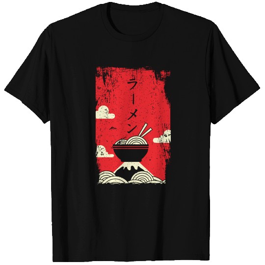 Ramen Noodles Japanese Art T Shirts