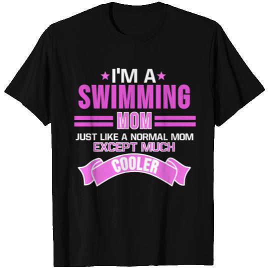Swimming Mom T Shirts Swimmer Swim Swimsuit Gift