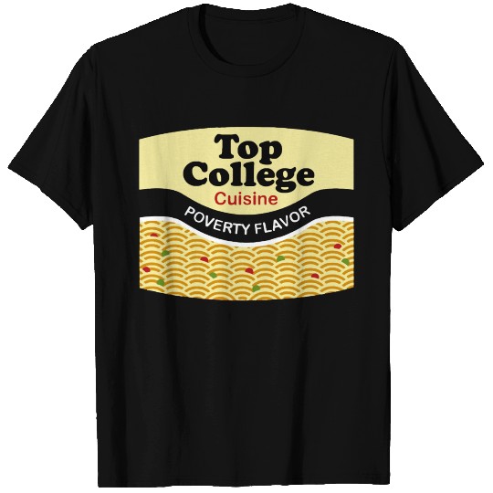 Top College Cuisine T Shirts