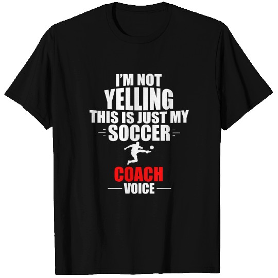 Football Soccer Coach T Shirts