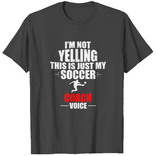 Football Soccer Coach T Shirts