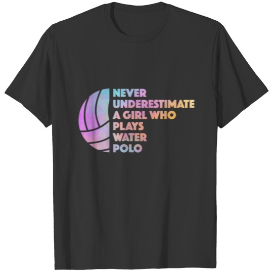 Water Polo Player Sports Swimming Pool Gift T-shirt