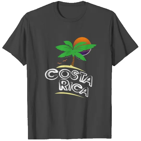 Costa Rica San José Caribbean T Shirts