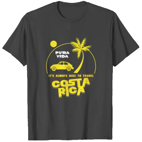 Costa Rica San José Caribbean T Shirts