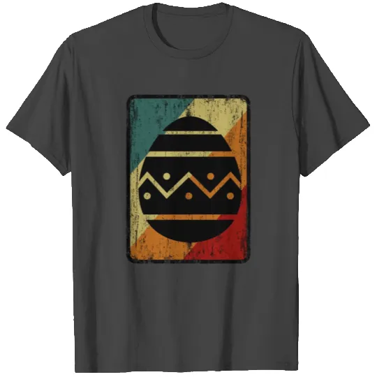 Easter Egg Black logo T Shirts